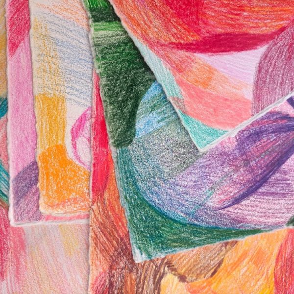 Lidia M. Pinzolas – Dibujos sobre papel