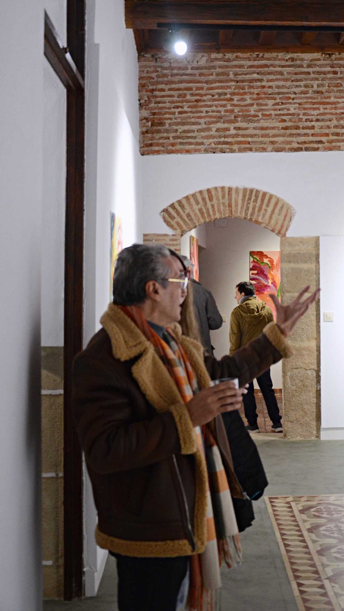 Lidia Martín Pinzolas, Un caos multicolor. O un bosque, inauguración